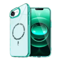 Apple iPhone 16E Live Diamond Magsafe Kapak - Yeşil