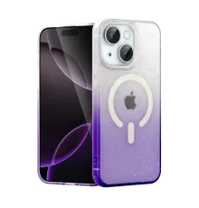 Apple iPhone 14 Pummel Shiny Magsafe Kapak - Mor