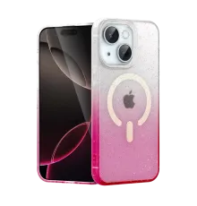 Apple iPhone 14 Pummel Shiny Magsafe Kapak - Pembe