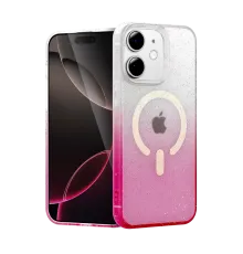Apple iPhone 12 Pummel Shiny Magsafe Kapak - Pembe