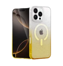 Apple iPhone 16 Pro Pummel Shiny Magsafe Kapak - Gold