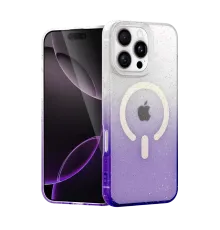 Apple iPhone 16 Pro Max Pummel Shiny Magsafe Kapak - Mor