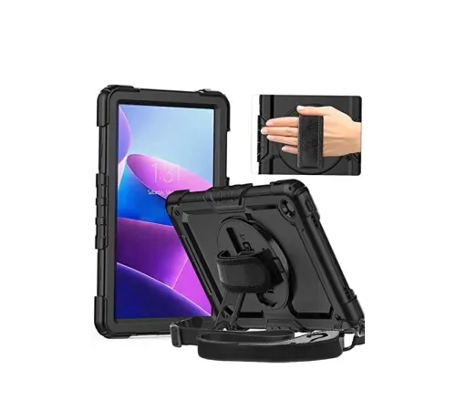 Samsung Galaxy Tab S10 FE Plus 13.1 Kılıf Amazing Tablet Kapak - Siyah