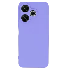 Redmi 13 4G Kılıf First Silikon - Lila