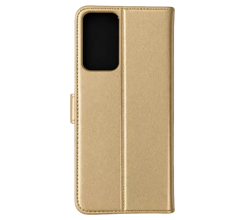 Samsung Galaxy A91 / S10 Lite Trend S Plus Kapaklı Kılıf - Gold