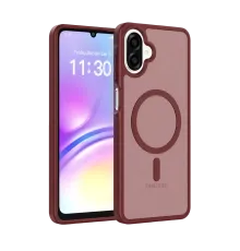 Samsung Galaxy A07 4G Jota Magsafe Kapak - Bordo