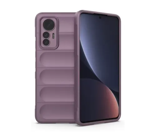 Mi 12 Lite Kılıf Optimum Silikon - Mor