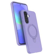 Samsung Galaxy A37 5G Regal Magsafe Standlı Kapak - Lila