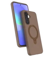Samsung Galaxy A37 5G Regal Magsafe Standlı Kapak - Çöl Titanyum