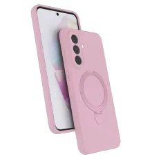 Samsung Galaxy A57 5G Regal Magsafe Standlı Kapak - Açık Pembe
