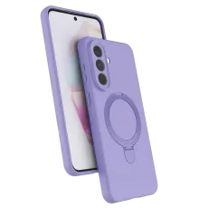 Samsung Galaxy A57 5G Regal Magsafe Standlı Kapak - Lila