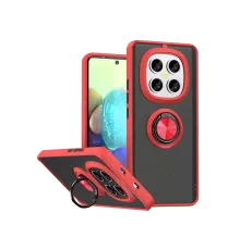 Redmi Note 15 Pro 5G Montreal Yüzüklü Silikon Kapak - Kırmızı