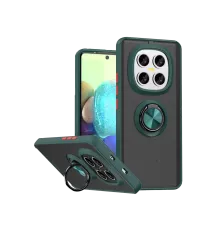 Redmi Note 15 4G Montreal Yüzüklü Silikon Kapak - Yeşil