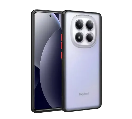 Redmi Note 15 Pro 4G Montreal Silikon Kapak - Siyah