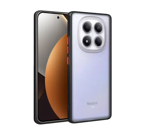 Redmi Note 15 Pro Plus 5G Montreal Silikon Kapak - Siyah
