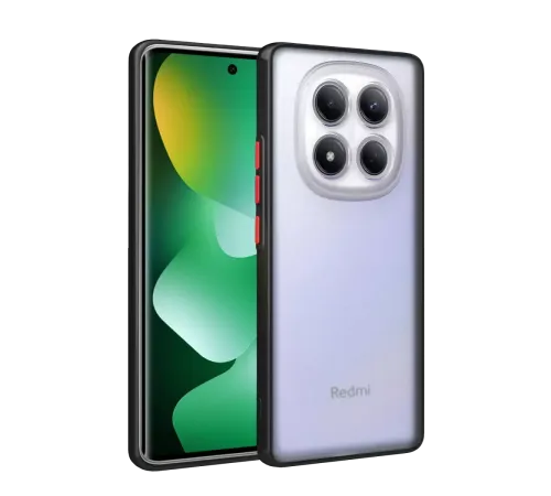 Redmi Note 15 4G Montreal Silikon Kapak - Siyah
