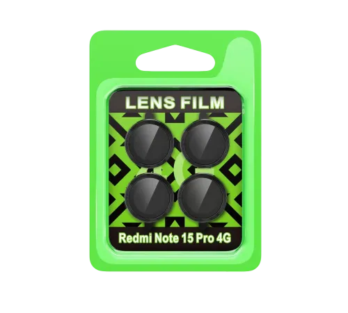 Redmi Note 15 Pro 4G Raze Metal Kamera Lens - Siyah