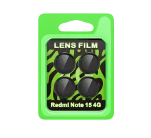 Redmi Note 15 4G Raze Metal Kamera Lens - Siyah