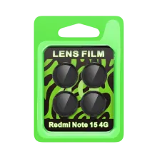 Redmi Note 15 4G Raze Metal Kamera Lens - Siyah