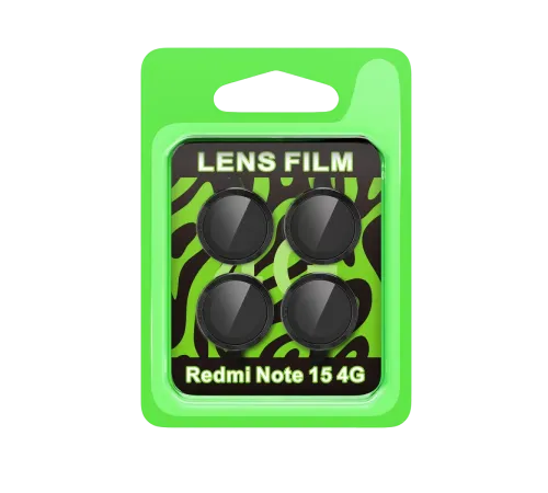 Redmi Note 15 4G Raze Metal Kamera Lens - Siyah