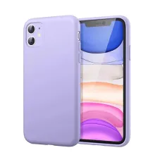 Apple iPhone 11 Kılıf First Silikon - Lila