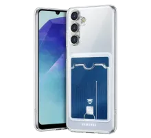 Samsung Galaxy A57 5G Kart Şeffaf Silikon - Şeffaf