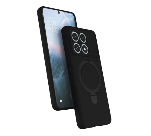Poco X6 Pro Regal Magsafe Standlı Kapak - Siyah