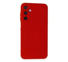 Samsung Galaxy A35 5G Kılıf Nano içi Kadife Silikon - Kırmızı