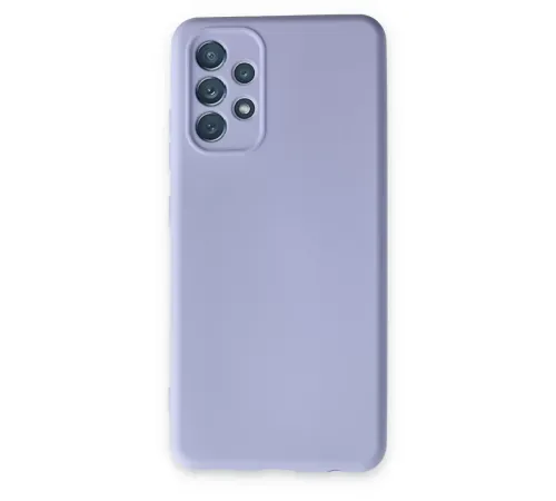 Samsung Galaxy A13 4G Kılıf Nano içi Kadife Silikon - Lila