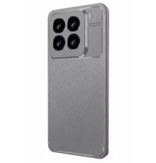 Mi 15 Kılıf Auto Focus Karbon Kapak - Gri