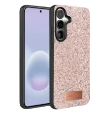 Samsung Galaxy A57 5G Bright Simli Kapak - Pembe