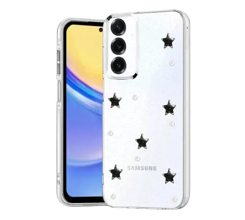 Samsung Galaxy S25 Fiyonk Desenli Kapak - Desen 7
