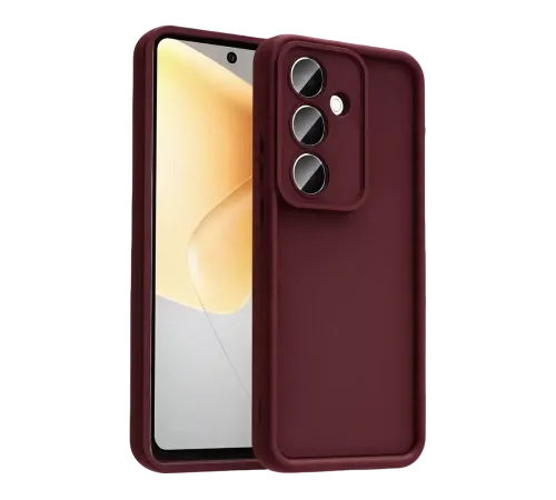 Samsung Galaxy A37 5G Viera Silikon - Bordo