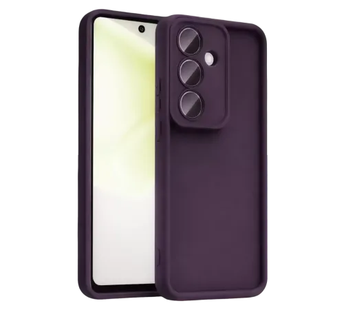 Samsung Galaxy A37 5G Viera Silikon - Mürdüm