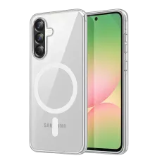 Samsung Galaxy A57 5G Combo Sert Şeffaf Magsafe Kapak - Şeffaf