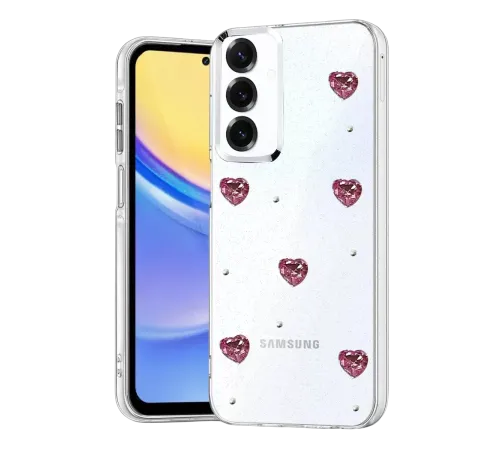 Samsung Galaxy A37 5G Fiyonk Desenli Kapak - Desen 3