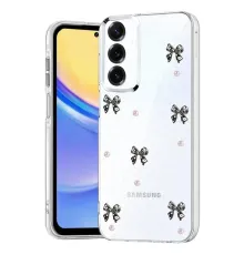 Samsung Galaxy A57 5G Fiyonk Desenli Kapak - Desen 8