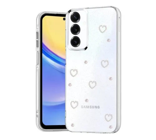 Samsung Galaxy A57 5G Fiyonk Desenli Kapak - Desen 10
