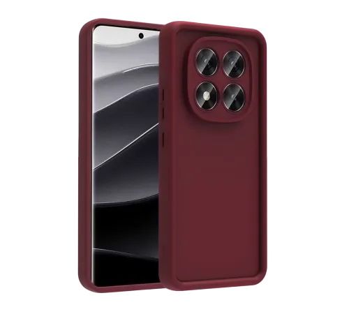 Redmi Note 15 Pro 4G Viera Silikon - Bordo