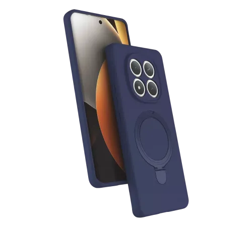Redmi Note 15 Pro 5G Regal Magsafe Standlı Kapak - Lacivert