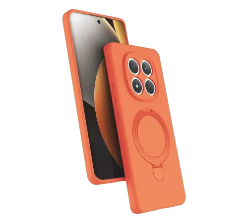 Redmi Note 15 Pro 5G Regal Magsafe Standlı Kapak - Turuncu