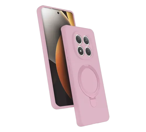 Redmi Note 15 Pro 4G Regal Magsafe Standlı Kapak - Açık Pembe
