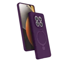 Redmi Note 15 Pro 4G Regal Magsafe Standlı Kapak - Derin Mor