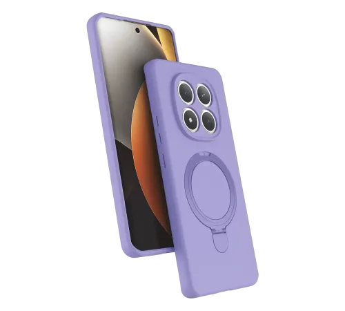 Redmi Note 15 Pro 4G Regal Magsafe Standlı Kapak - Lila