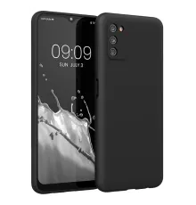 Samsung Galaxy A03S Kılıf First Silikon - Siyah