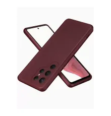 Samsung Galaxy S25 Ultra Kılıf First Silikon - Bordo