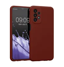 Samsung Galaxy A23 4G Kılıf First Silikon - Bordo