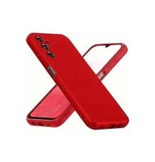 Samsung Galaxy A34 5G Kılıf First Silikon - Kırmızı