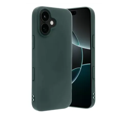 Apple iPhone 17 First Silikon - Koyu Yeşil