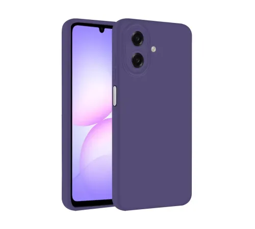 Samsung Galaxy A07 4G First Silikon - Mürdüm